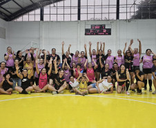PCPR participa de evento de futebol feminino em Jacarezinho 