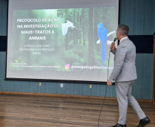 PCPR ministra curso sobre investigação de maus-tratos a animais