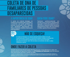 Paraná participa de mobilização nacional de identificação de pessoas desaparecidas