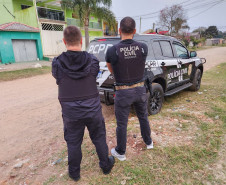 PCPR prende homem por homicídio em Pinhais 