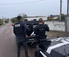 PCPR prende casal suspeito de homicídio em Piraquara