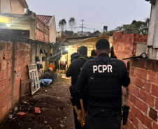 PCPR prende casal suspeito de homicídio em Piraquara
