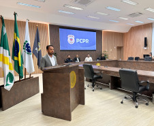 PCPR homenageia servidores com medalhas de serviço policial no Sudoeste