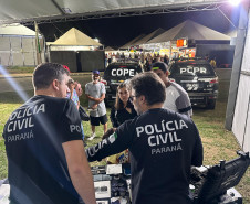 PCPR na Comunidade leva serviços de polícia judiciária e orientações para mais de 5,9 mil pessoas em Toledo, Cascavel e Carlópolis 