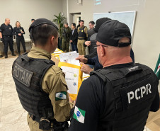 PCPR prende 57 pessoas em operações simultâneas contra o crime organizado
