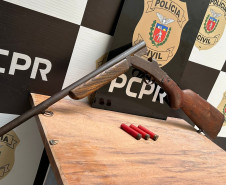 PCPR prende homem por maus-tratos, posse ilegal de arma de fogo e ameaça em Cidade Gaúcha