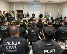 PCPR prende 57 pessoas em operações simultâneas contra o crime organizado