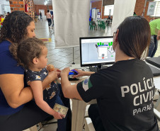 PCPR na Comunidade leva serviços de polícia judiciária e orientações para mais de 5,9 mil pessoas em Toledo, Cascavel e Carlópolis 