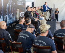 PCPR forma 16 agentes de segurança pública no 7º Curso de Operações Policiais 