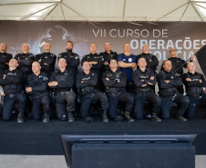 PCPR forma 16 agentes de segurança pública no 7º Curso de Operações Policiais 