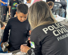 PCPR na Comunidade leva serviços de polícia judiciária, orientações e palestras para mais de 2,1 mil pessoas em Curitiba e Faxinal