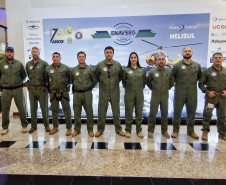 PCPR participa de Encontro Nacional de Aviação de Segurança Pública e Defesa Civil