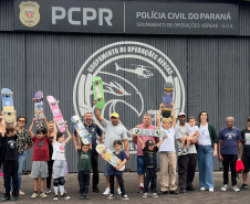 PCPR recebe visita de grupo de crianças e seus familiares em Curitiba