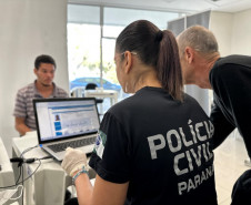 PCPR na Comunidade leva serviços de polícia judiciária à população de Toledo, Cascavel e Carlópolis