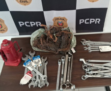 PCPR participa de operação contra crimes de furto, roubo e receptação de fios de cobre