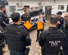 PCPR participa de operação contra crimes de furto, roubo e receptação de fios de cobre