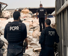 PCPR participa de operação contra crimes de furto, roubo e receptação de fios de cobre