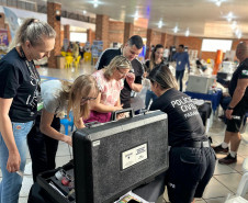 PCPR na Comunidade leva serviços de polícia judiciária e orientações para mais de 5,9 mil pessoas em Toledo, Cascavel e Carlópolis 