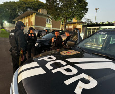 PCPR prende nove integrantes de organização criminosa especializada em roubos de cargas