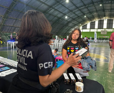 PCPR na Comunidade leva serviços de polícia judiciária e orientações para mais de 5,9 mil pessoas em Jaguariaíva e Colombo