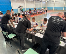 PCPR na Comunidade leva serviços de polícia judiciária e orientações para mais de 5,5 mil pessoas no Vale do Ivaí, Oeste e Curitiba