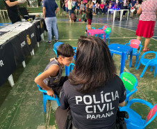 PCPR na Comunidade leva serviços de polícia judiciária e orientações para mais de 5,9 mil pessoas em Jaguariaíva e Colombo