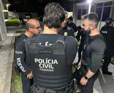 PCPR cumpre 137 mandados em megaoperação contra organização criminosa em três estados