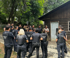 PCPR promove curso de padronização para policiais civis que atuarão no Verão Maior Paraná