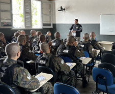 PCPR participa de instrução no CINDACTA II para aperfeiçoamento da Polícia da Aeronáutica