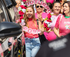 PCPR participa de caminhada e ações da Campanha Outubro Rosa em Curitiba