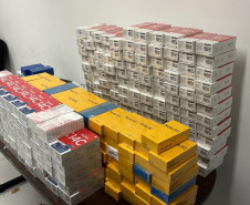 PCPR prende homem em flagrante por descaminho e apreende mais de 300 aparelhos celulares em Araucária