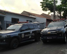 PCPR prende cinco pessoas durante operação contra o tráfico de drogas em Cornélio Procópio