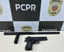 PCPR prende dois homens pelo crime de roubo em Cruzeiro do Oeste