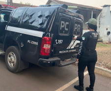PCPR e PMPR prendem cinco pessoas por crimes distintos em Capitão Leônidas Marques (3739)