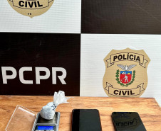PCPR prende homem por homicídio e apreende objetos relacionados ao crime em Cidade Gaúcha