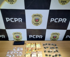 PCPR prende homem em flagrante por tráfico de drogas em Piraquara