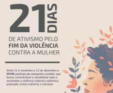 PCPR participa de campanha global pelo fim da violência contra a mulher 