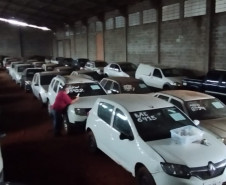 PCPR promove leilão de viaturas em São José dos Pinhais e Apucarana