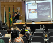 PCPR promove palestra sobre a prevenção à violência e ao tráfico de drogas em Curitiba