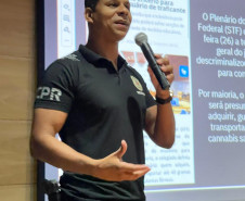 PCPR promove palestra sobre a prevenção à violência e ao tráfico de drogas em Curitiba