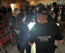 PCPR desmantela organização criminosa ligada ao tráfico de drogas e armas em Telêmaco Borba