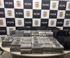 PCPR prende casal com 169 kg de cocaína em desdobramento de apreensão histórica no Paraná