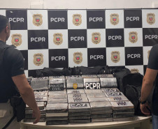 PCPR prende casal com 169 kg de cocaína em desdobramento de apreensão histórica no Paraná