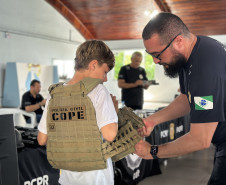 PCPR na Comunidade leva serviços de polícia judiciária e orientações a mais de 1,5 mil pessoas em Dois Vizinhos