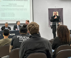 PCPR inicia segunda fase do curso de padronização para policiais civis que atuarão no Verão Maior Paraná