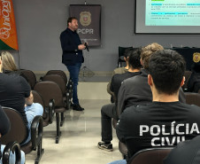 PCPR inicia segunda fase do curso de padronização para policiais civis que atuarão no Verão Maior Paraná