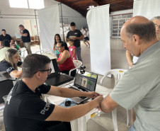 PCPR na Comunidade leva serviços de polícia judiciária e orientações a mais de 1,5 mil pessoas em Dois Vizinhos