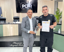 PCPR homenageia servidores com medalhas de serviço policial no sudeste do Estado