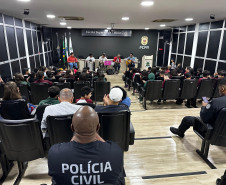 PCPR participa do segundo ano do Projeto Espelho e inspira jovens na Escola de Polícia