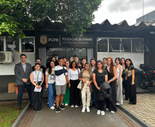 PCPR promove visita técnica para alunos de Direito